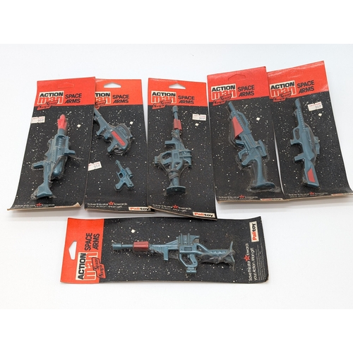 292 - Palitoy Action Man Space Ranger Space Arms X Six, Mint, sealed within Good Packaging, Typical Curled... 