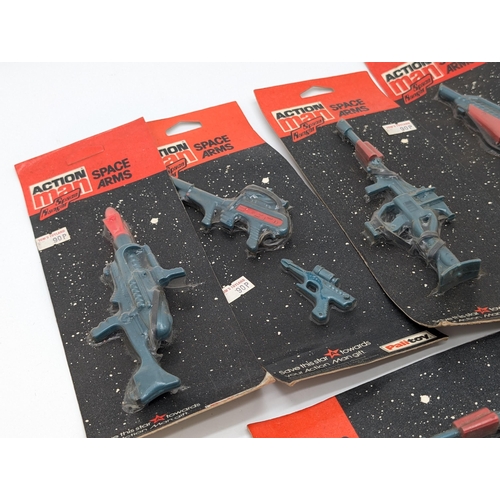 292 - Palitoy Action Man Space Ranger Space Arms X Six, Mint, sealed within Good Packaging, Typical Curled... 