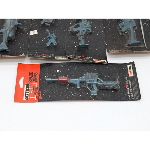 292 - Palitoy Action Man Space Ranger Space Arms X Six, Mint, sealed within Good Packaging, Typical Curled... 