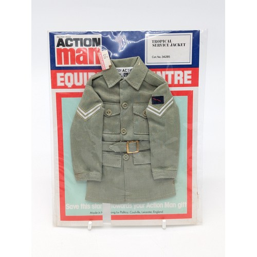 294 - Group (2) Vintage Action Man Palitoy Equipment Centre Jackets - Tropical Service Jacket 34285 & Duff... 