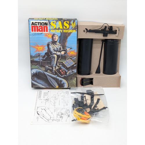 298 - Vintage Original Palitoy Action Man Vintage SAS Secret Mission Box Set - Appears Unused, Box Conditi... 