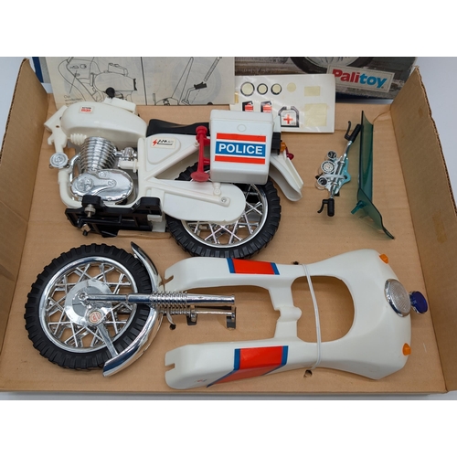 309 - Palitoy Action Man Vintage Police Motorcycle 