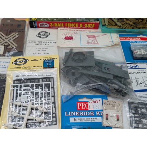 405 - Good Mostly Sealed N Gauge Bundle Accessories, Peco, Gaugemaster, Wills,  KRS, Loads Here !