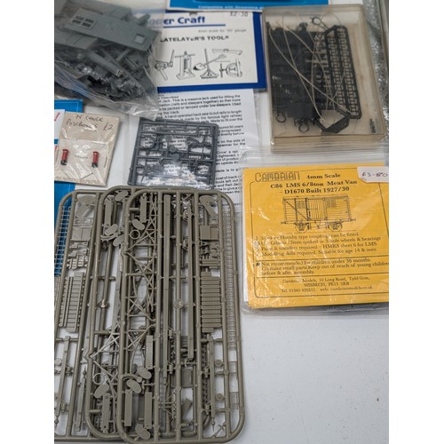 405 - Good Mostly Sealed N Gauge Bundle Accessories, Peco, Gaugemaster, Wills,  KRS, Loads Here !