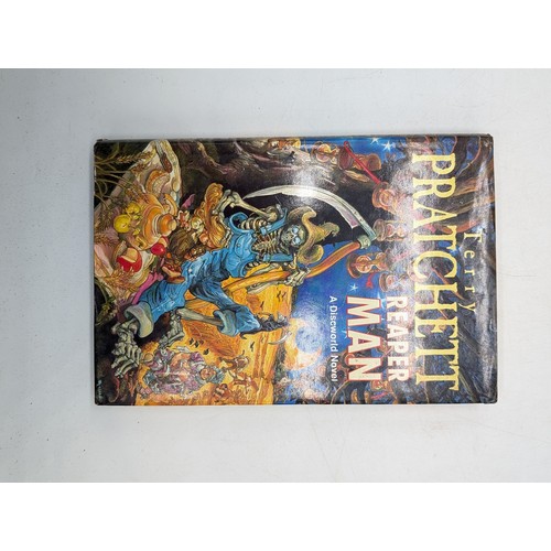 436 - Terry Pratchett - Group 44 Novels, Including Signed Second Impression Hogfather, Ex Library First Ed... 