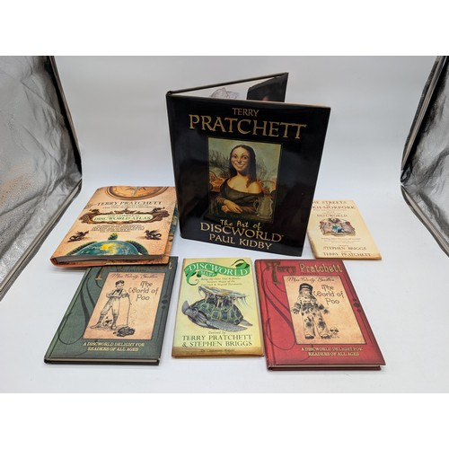 436 - Terry Pratchett - Group 44 Novels, Including Signed Second Impression Hogfather, Ex Library First Ed... 