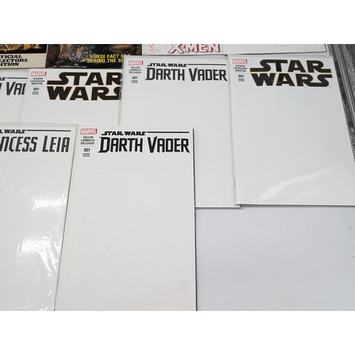 439 - Star Wars - Magazines - Blank Cover Variants - (6) Some In Protective Sleeves and VF+ Others Good, P... 