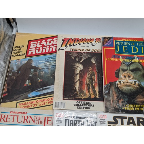 439 - Star Wars - Magazines - Blank Cover Variants - (6) Some In Protective Sleeves and VF+ Others Good, P... 