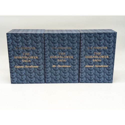 445 - C.S Forester Folio Hornblower Saga 10 Volumes With Slip Cases - Overall Very Good - Captain Hornblow... 