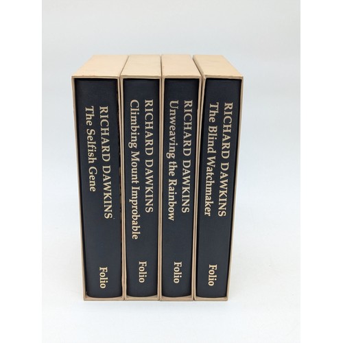 446 - Folio Society Books - Richard Dawkins 4 Volumes With Slip Cases