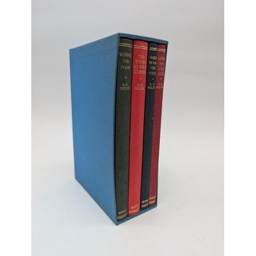 457 - A.A Milne, Winnie the Pooh 'The Collectors Edition', Methuen 1999, in hard slipcase Gilt Page Edges ... 