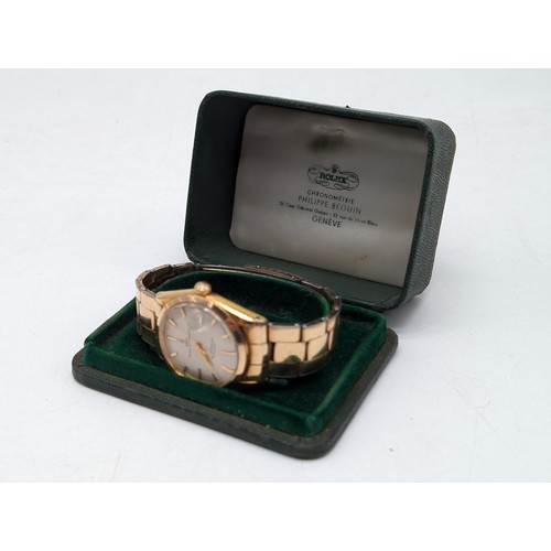 467 - 1960s Tudor Rolex Prince Oysterdate Wristwatch, With Original Papers, Guarantee & Box. Serial Dated ... 