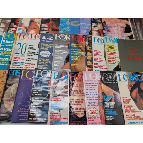 502 - Quantity Forum Erotic Magazines - 1980s (49)