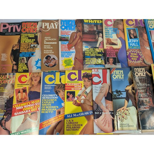 506 - Group (22) Adult Magazines, Including; Fiesta, Club, Whitehouse Etc