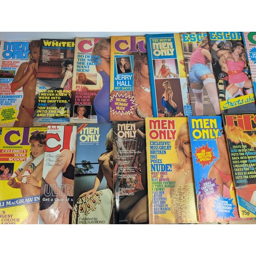 506 - Group (22) Adult Magazines, Including; Fiesta, Club, Whitehouse Etc