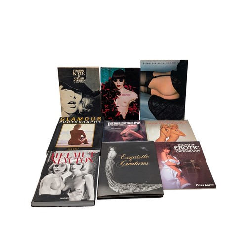 513 - Group (9) Adult - Glamour Books - Helmut Newton, Glamour Photography Etc