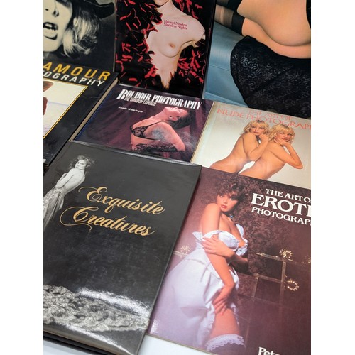 513 - Group (9) Adult - Glamour Books - Helmut Newton, Glamour Photography Etc