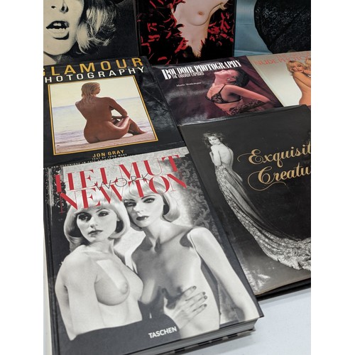 513 - Group (9) Adult - Glamour Books - Helmut Newton, Glamour Photography Etc