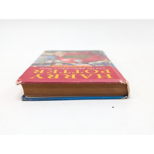 411A - ROWLING, J. K. Harry Potter and the Philosopher's Stone, FIRST EDITION, FIRST ISSUE, hardback [one o... 