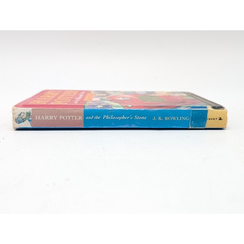 411A - ROWLING, J. K. Harry Potter and the Philosopher's Stone, FIRST EDITION, FIRST ISSUE, hardback [one o... 