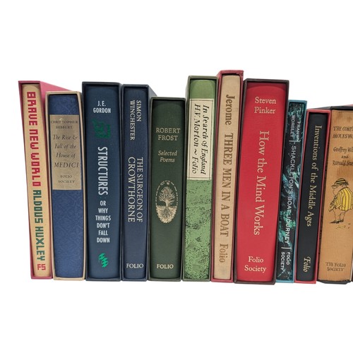 451 - Group (18) Good Folio Society Books With Slip Cases; Shakespeare's Sonnets, Inventions of the Middle... 