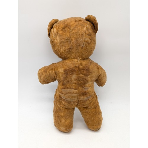 390 - A Vintage Mohair Jointed Teddy 21