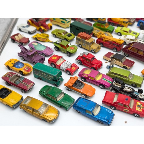 388 - Large Group Vintage Play worn Diecast Vehicles, Corgi, Dinkey, Lesney, Matchbox All Sorts Here.