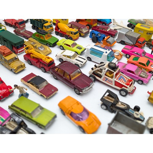 388 - Large Group Vintage Play worn Diecast Vehicles, Corgi, Dinkey, Lesney, Matchbox All Sorts Here.