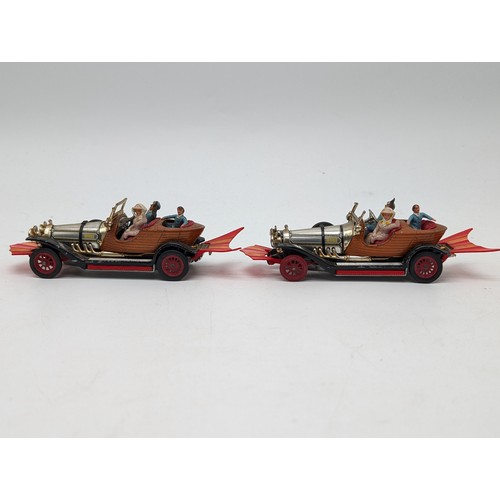 388C - Pair of Original Corgi Toys no 266 Chitty Chitty Bang Bang Diecast Vehicles - Both Appear in Reasona... 