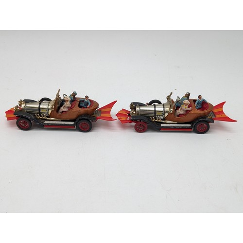 388C - Pair of Original Corgi Toys no 266 Chitty Chitty Bang Bang Diecast Vehicles - Both Appear in Reasona... 