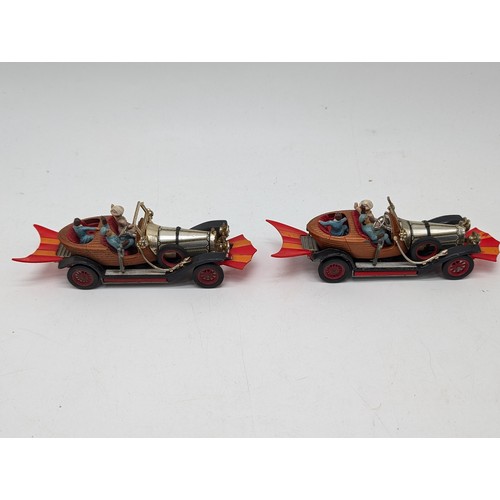 388C - Pair of Original Corgi Toys no 266 Chitty Chitty Bang Bang Diecast Vehicles - Both Appear in Reasona... 