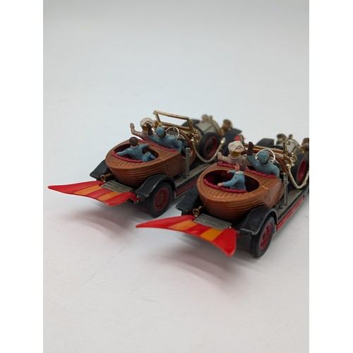 388C - Pair of Original Corgi Toys no 266 Chitty Chitty Bang Bang Diecast Vehicles - Both Appear in Reasona... 