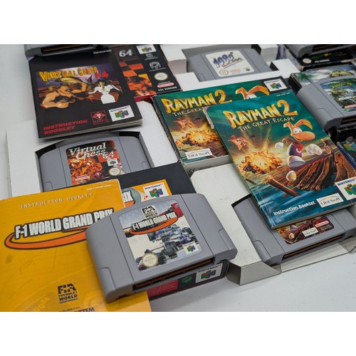 348 - Excellent Group (11) Nintendo 64 N64 Games -Complete With Manuals and Inner Packaging. Overall Box C... 