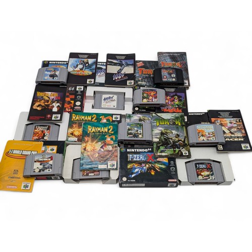 348 - Excellent Group (11) Nintendo 64 N64 Games -Complete With Manuals and Inner Packaging. Overall Box C... 