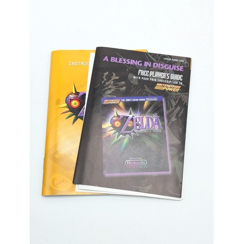 352 - Excellent N64 Zelda Pair - Ocarina of Time & Majoras Mask Both Scarce Collectors Editions. Both CIB,... 