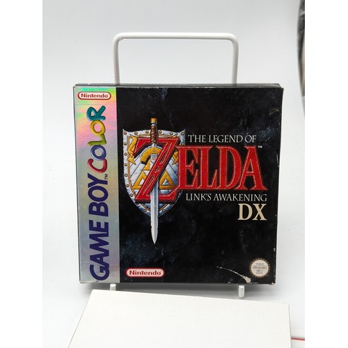 356 - Gameboy Color Zelda Bundle - Oracle of Ages - Oracle of Seasons - Links awakening DX - Typical Box W... 