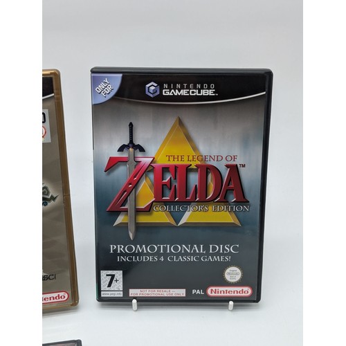 362 - Nintendo Gamecube Zelda Collection - All CIB all Boxes and Artwork VF - Wind Waker, Twlight Princess... 