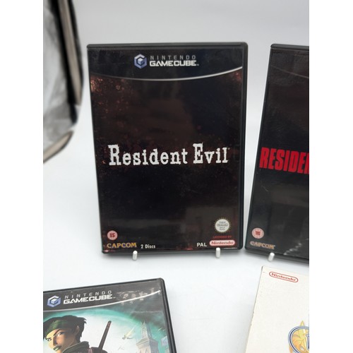 363 - Gamecube Vintage Game Bundle - Resident Evil 1,2,3, Code Veronica, Soulcaliber, Beyond Good and Evil... 