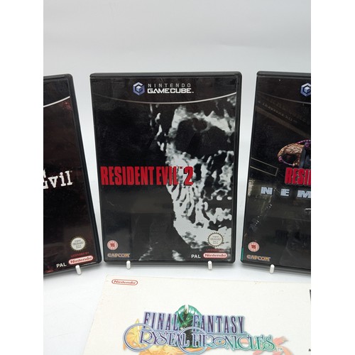 363 - Gamecube Vintage Game Bundle - Resident Evil 1,2,3, Code Veronica, Soulcaliber, Beyond Good and Evil... 