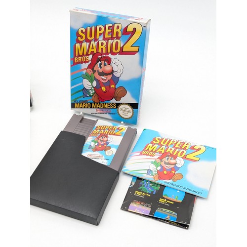 366 - NES - Mario Bundle - Super Mario Bros Original & 2 - Both CIB and Complete with Instructions Etc, Bo... 