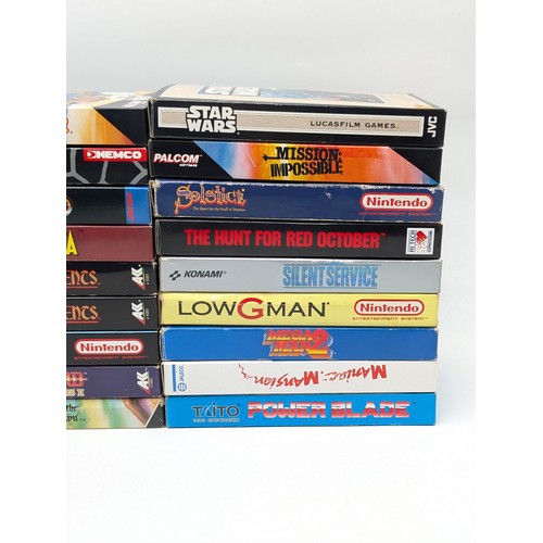 368 - Excellent Retro NES Gaming Bundle (18) NES Games All Appear to be CIB - Including Boxes, Instruction... 