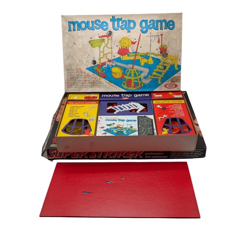 375 - Group 7 Vintage Board Games - Original Mousetrap In Excellent Internal Condition Appears Complete - ... 