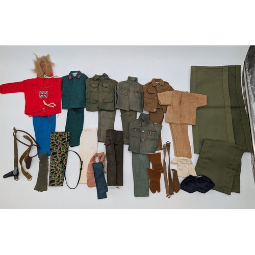 331 - Good Group Vintage Palitoy Action Man Clothes / Accessories Bundle Including Polar Explorer Etc Most... 