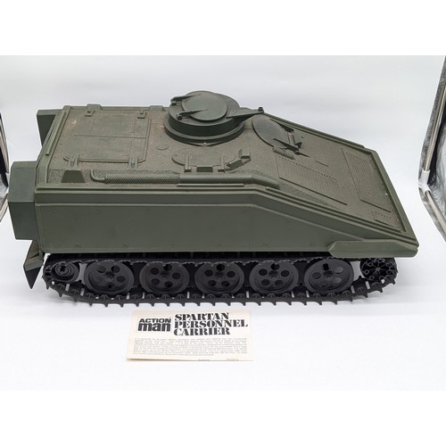 320 - Palitoy - A vintage unboxed Palitoy 'Action Man' Spartan Personnel Carrier, Overall Good Order With ... 