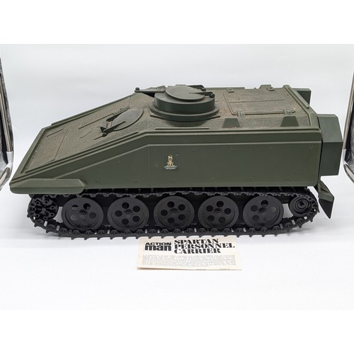 320 - Palitoy - A vintage unboxed Palitoy 'Action Man' Spartan Personnel Carrier, Overall Good Order With ... 