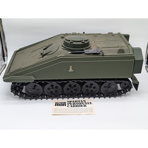 320 - Palitoy - A vintage unboxed Palitoy 'Action Man' Spartan Personnel Carrier, Overall Good Order With ... 