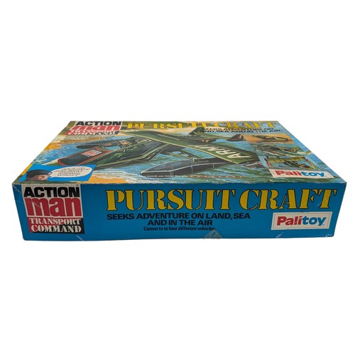 310 - An Action Man by Palitoy No. 34738 boxed Pursuit Craft, appears complete, housed in the original pic... 