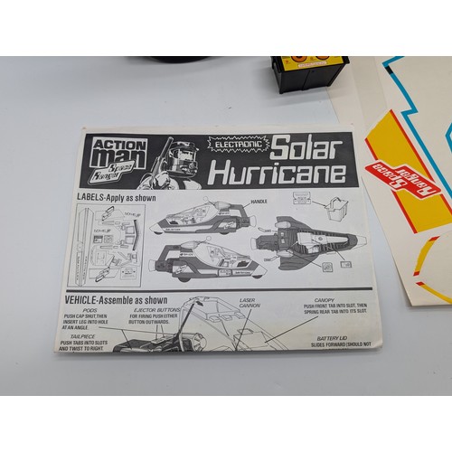 307 - Palitoy Action Man Vintage 34749 Space Ranger Electronic Solar Hurricane Space Vehicle - not tested ... 