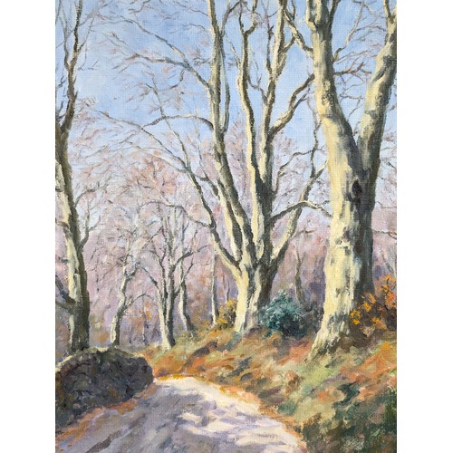 99 - Ernest Knight [British, 1915-1995] Oil On Board, Buckland Beecher / s? 50x59cm