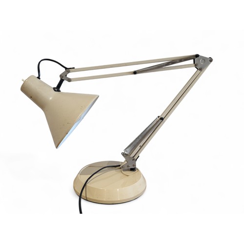 170 - A Large 90cm Two Step Anglepoise Lamp -  In Good Order